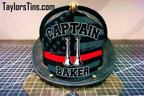 taylor's tins fire helmet